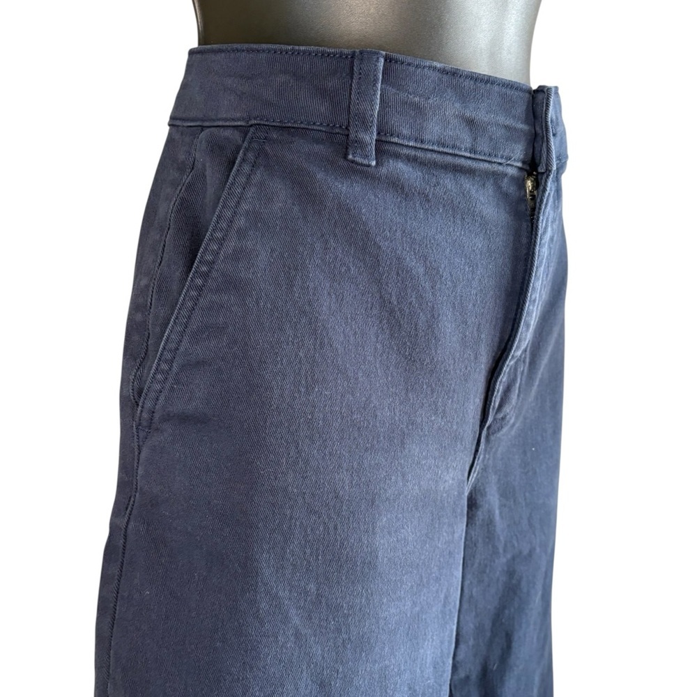 Everlane Navy Denim organic cotton high-rise relaxed straight silhouette jeans 6 - Picture 11 of 11